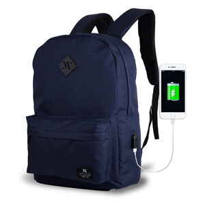Tmavomodrý batoh s USB portom My Valice SPECTA Smart Bag