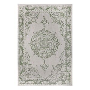 Zeleno-béžový vonkajší koberec Ragami Oslo, 120 x 170 cm