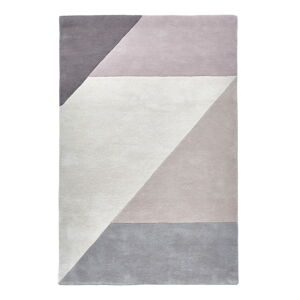 Sivý vlnený koberec Think Rugs Elements, 150 x 230 cm