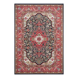 Červeno-modrý koberec Nouristan Skazar Isfahan, 160 x 230 cm