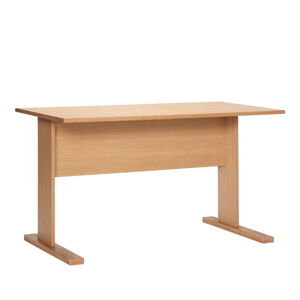 Pracovný stôl s doskou v dubovom dekore 70x140 cm Forma – Hübsch