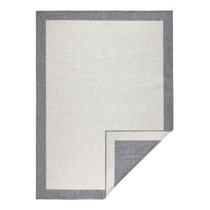 Sivo-krémový vonkajší koberec NORTHRUGS Panama, 80 x 150 cm