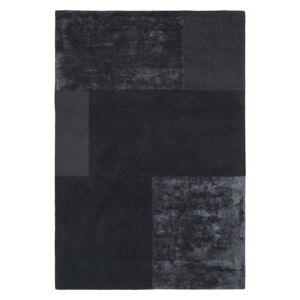 Antracitovosivý koberec Asiatic Carpets Tate Tonal Textures, 160 x 230 cm