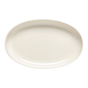 Biely kameninový servírovací tanier 32x20.5 cm Pacifica – Casafina