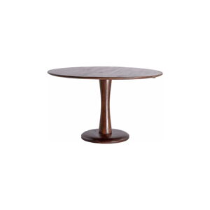 Hnedý okrúhly jedálenský stôl ø 150 cm Apulia – Light & Living