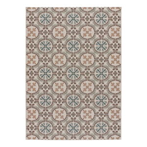 Béžový vonkajší koberec Universal Lucah, 115 x 115 cm