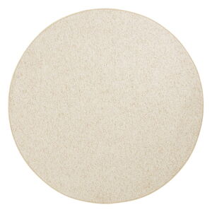 Okrúhly koberec BT Carpet Wolly v krémovej farbe, ⌀ 200 cm