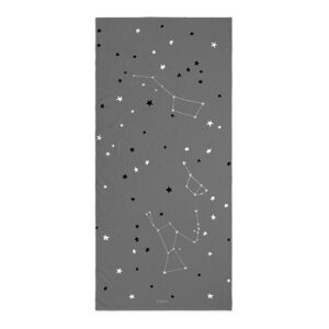 Tmavosivá osuška 70x150 cm Constellation – Blanc