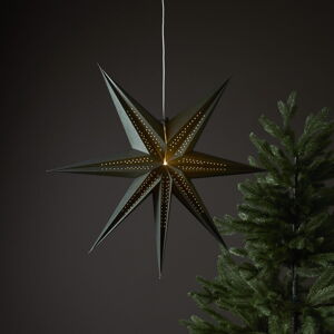 Zelená vianočná svetelná dekorácia ø 60 cm Point - Star Trading