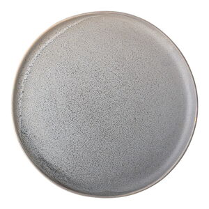 Sivý kameninový tanier Bloomingville Kendra, ø 27,5 cm