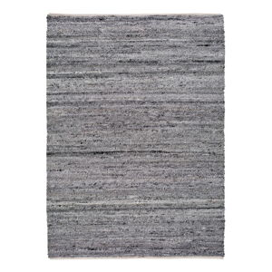 Tmavosivý koberec z recyklovaného plastu Universal Cinder, 80 x 150 cm