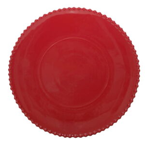 Rubínovočervený kameninový tanier Costa Nova, ø 34,3 cm