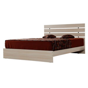 V prírodnej farbe dvojlôžková posteľ 180x200 cm Fuga – Kalune Design