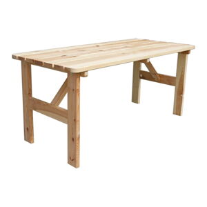 Záhradný jedálenský stôl z borovicového dreva 180x70 cm Viking - Rojaplast