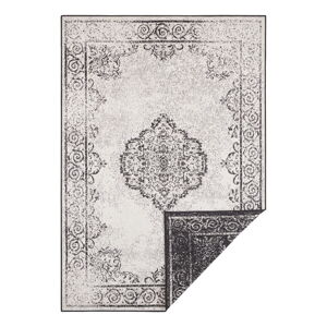 Čierno-krémový vonkajší koberec NORTHRUGS Cebu, 120 x 170 cm