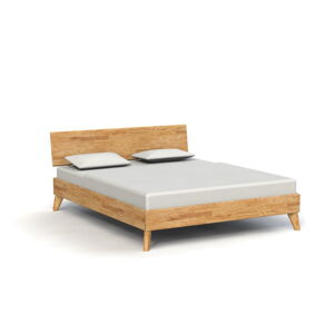 Dvojlôžková posteľ z dubového dreva 140x200 cm Greg 1 - The Beds