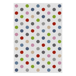 Koberec Universal Norge White Dots, 80 × 150 cm