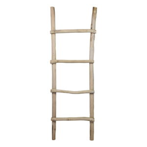 Dekoratívny rebrík z teakového dreva HSM collection Demio