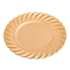 Zlatý servírovací tanier Unimasa, ø 33 cm