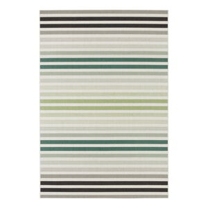 Zeleno-sivý vonkajší koberec NORTHRUGS Paros, 200 x 290 cm