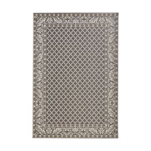 Sivo-krémový vonkajší koberec NORTHRUGS Royal, 160 x 230 cm
