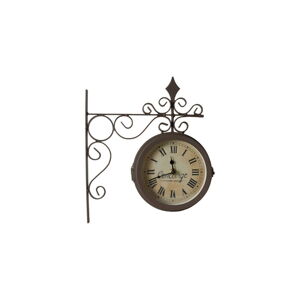 Obojstranné nástenné hodiny Antic Line Concierge