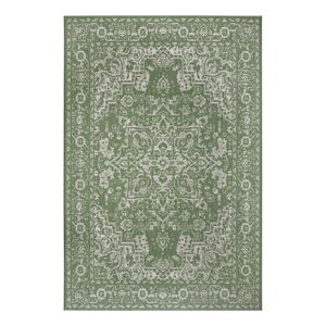 Zeleno-béžový vonkajší koberec Ragami Vienna, 80 x 150 cm