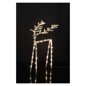 Svietiaca LED dekorácia Star Trading Icy Deer, výška 40 cm