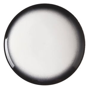 Bielo-čierny keramický dezertný tanier Maxwell & Williams Caviar, ø 15 cm