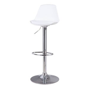 Biela barová stolička sømcasa Nelly, výška 104 cm