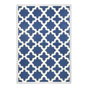 Modro-biely koberec Zala Living Noble, 160 × 230 cm