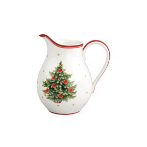 Biely porcelánový džbán na mlieko s vianočným motívom Villeroy & Boch