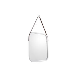 Nástenné zrkadlo v bielom ráme PT LIVING Idylic, dĺžka 40,5 cm