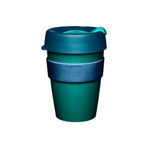 Zeleno-modrý cestovný hrnček s vekom KeepCup Polaris, 340 ml