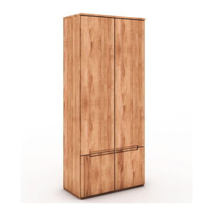 Šatníková skriňa z bukového dreva 90x206 cm Vento 2 - The Beds