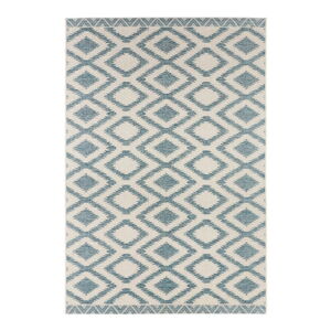 Modro-krémový vonkajší koberec NORTHRUGS Isle, 160 x 230 cm