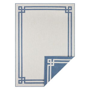 Modro-krémový vonkajší koberec NORTHRUGS Manito, 160 x 230 cm