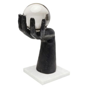Dekoratívna socha Kare Design Ball Hand, výška 31 cm