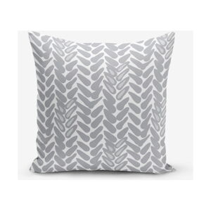 Obliečka na vankúš s prímesou bavlny Minimalist Cushion Covers Metrica, 45 × 45 cm