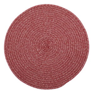Ružové prestieranie s prímesou bavlny Tiseco Home Studio, ø 38 cm