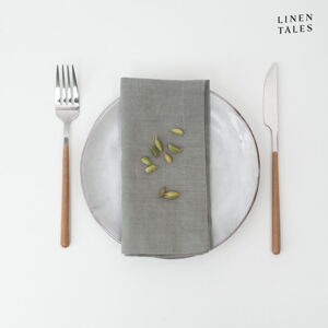 Ľanové obrúsky v súprave 2 ks Khaki – Linen Tales