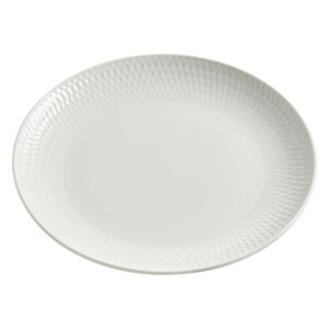 Biely porcelánový dezertný tanier Maxwell & Williams Diamonds, 18 cm