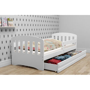Detská posteľ CLASSIC 160x80 cm Biela